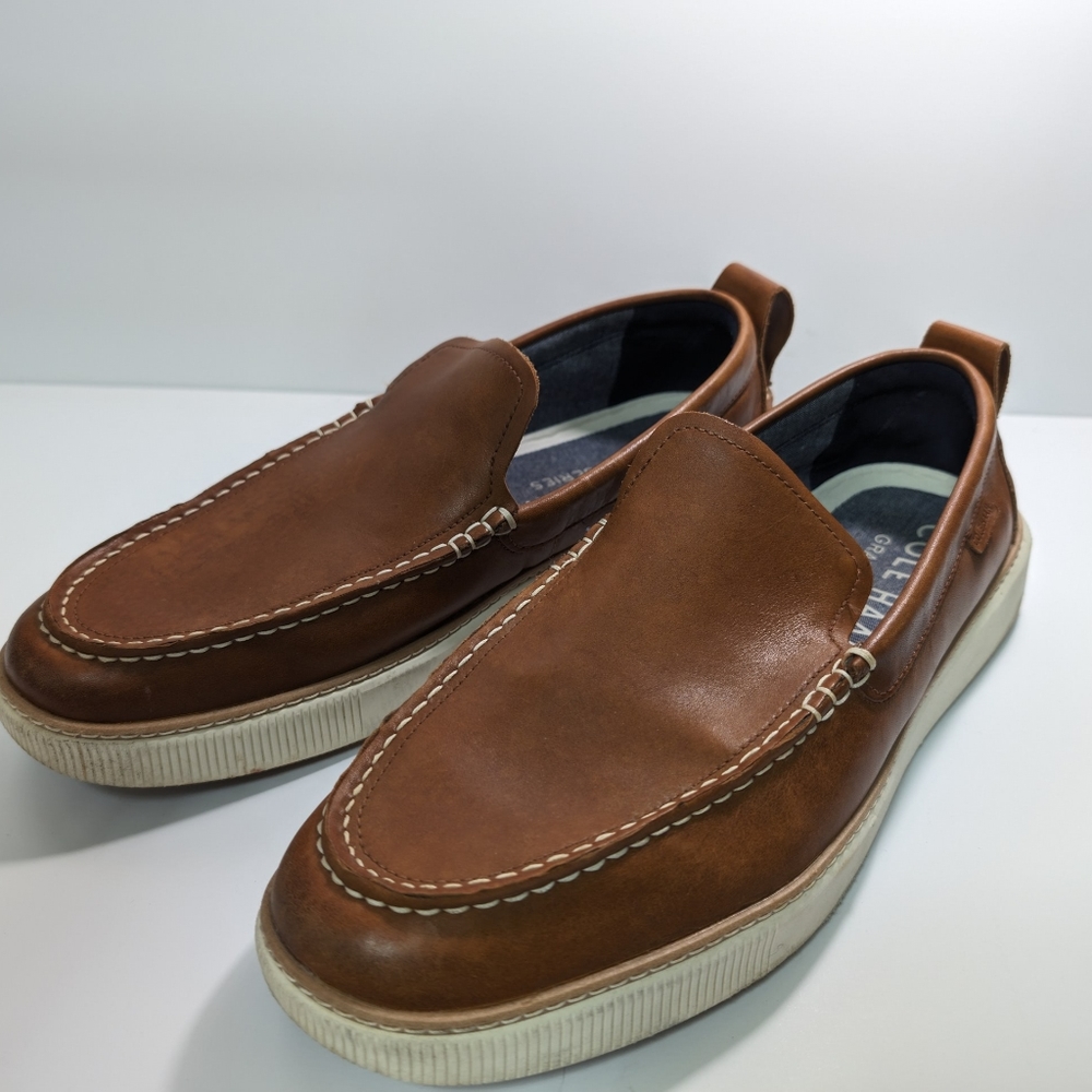 Cole Haan Leather Loafer Men's 11.5 tan Cloud series 360